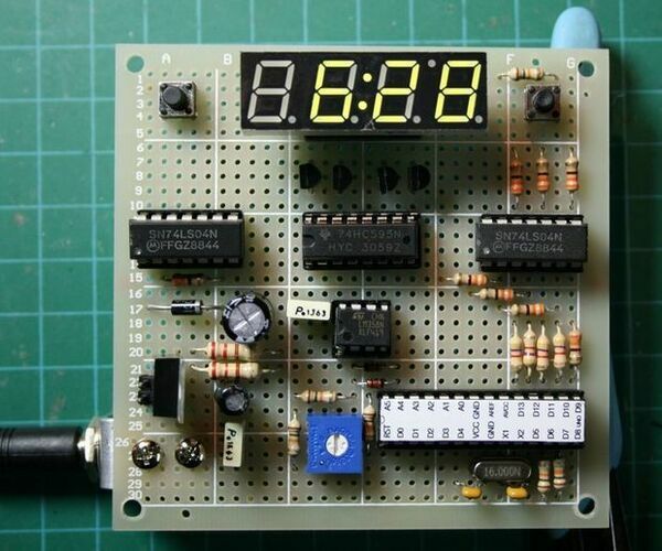 60Hz Arduino Clock
