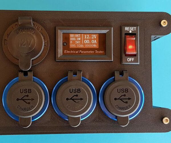 12V USB Charging Station