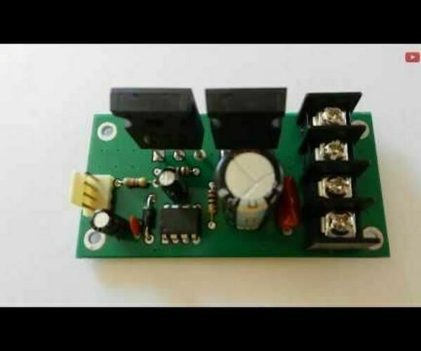 DC Motor Driver Using Power Mosfets