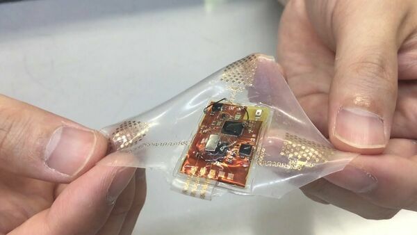 Soft Wearable Health Monitor Uses Stretchable Electronics