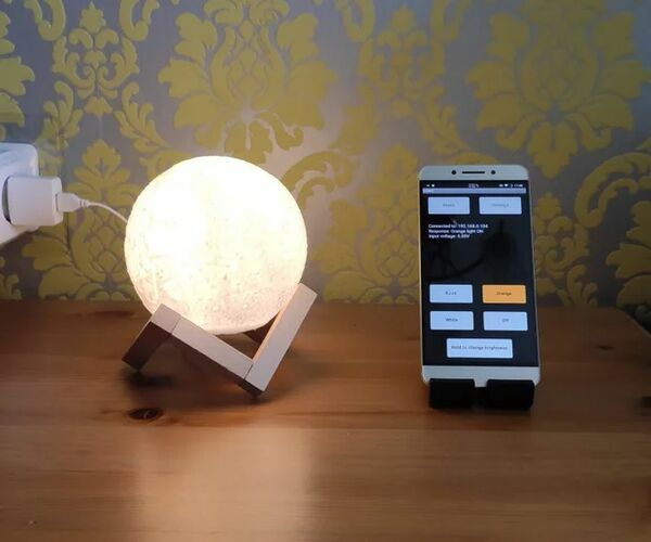IoT Moon Lamp