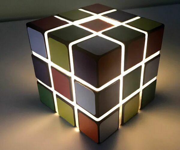 Wireless LED Cube Light