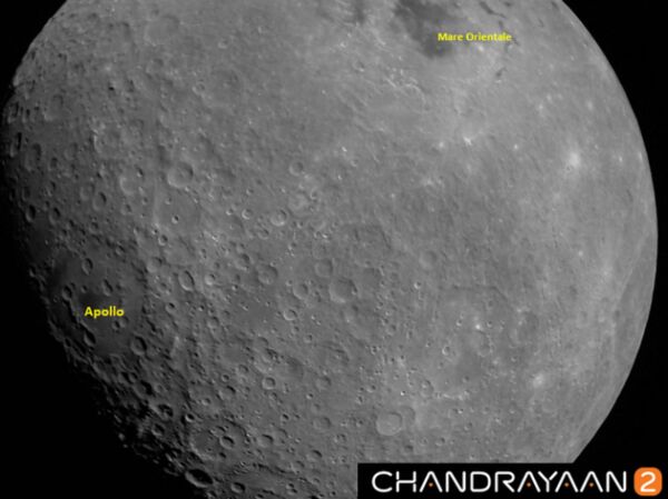 India's Chandrayaan-2 Spacecraft Snaps Its First Picture of the Moon