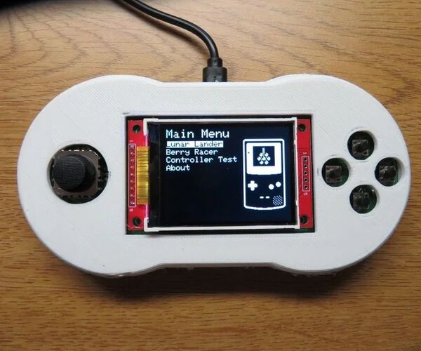 Berry Racer - a Game Programmed in Arduino and Played on a Custom PCB