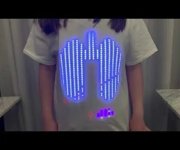 EqualAir: Wearable NeoPixel Display Triggered by Air Pollution Sensor
