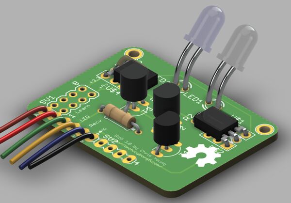 Building an Infrared Transmitter and Receiver Board