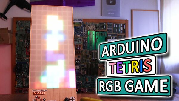 Arduino Tetris LED game