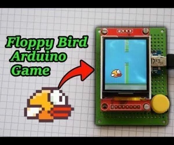 Flappy Bird Game on Arduino