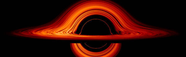 NASA Visualization Shows a Black Hole’s Warped World