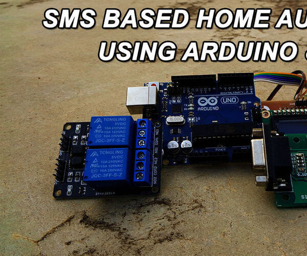 SMS Based Home Automation Using GSM and Arduino