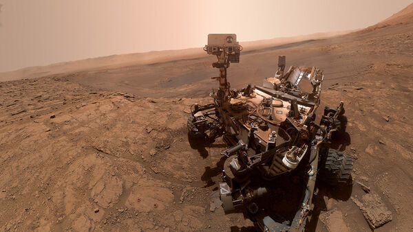 New Selfie Shows Curiosity, the Mars Chemist