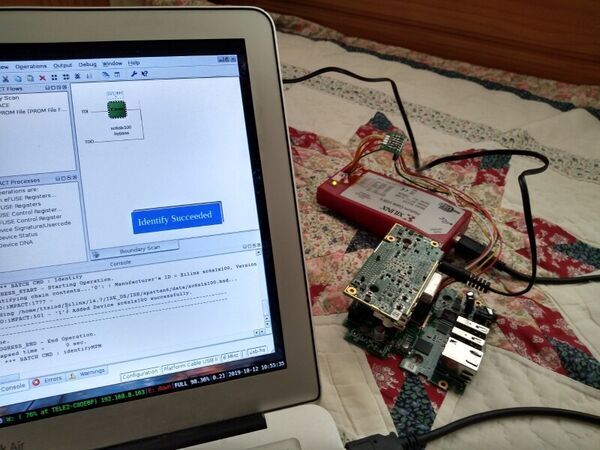 Compiling a CPU, in a cheap FPGA board