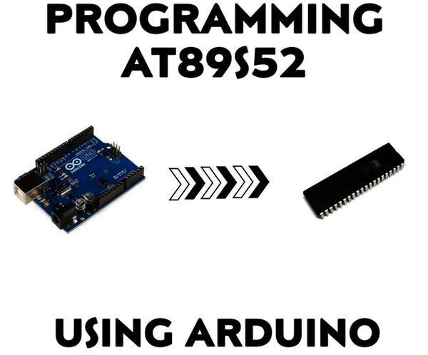 Programming At89S52 Using Arduino