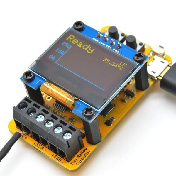 Tiny Reflow Controller with OLED display