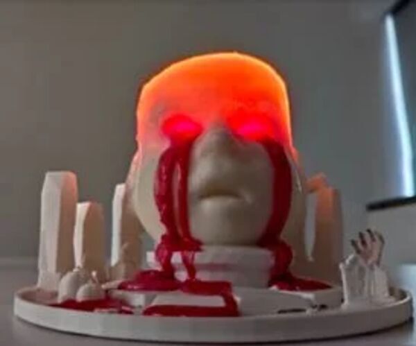 A Halloween 3D Printing Special: DIY Bleeding Doll Head Candles