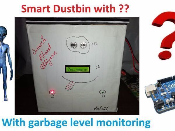 Smart Dustbin with Garbage Level Monitoring
