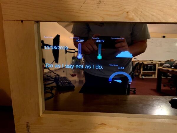 Smart Mirror Using BeagleBone Black