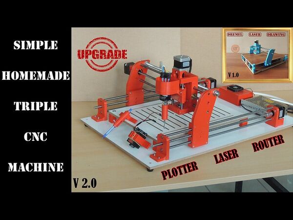 Triple CNC Machine - UPGRADE Version