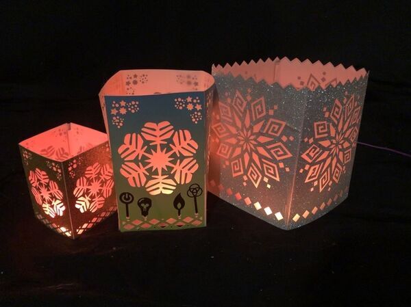 Bluefruit Luminary Lanterns with Capacitive Touch