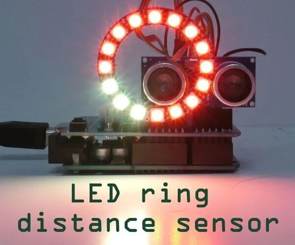 LED Ring Distance Sensor