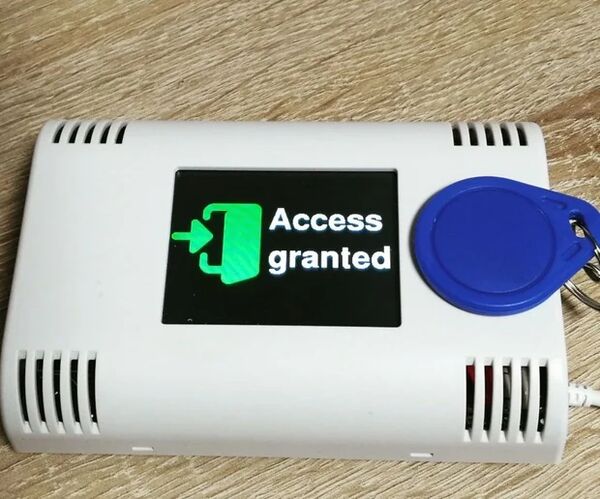 Arduino RFID Reader With TFT Display