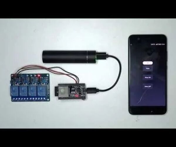 Easy IOT  Remotely Controlling ESP32 Using an Android App