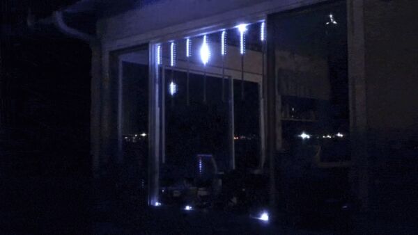 Holiday Icicle Lights with Flair