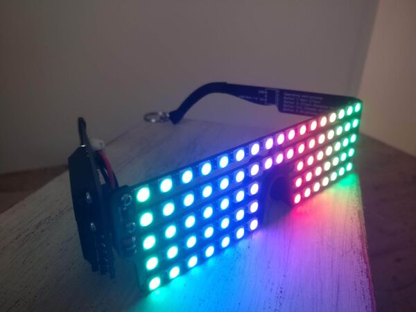 RGB LED Pixel Shades