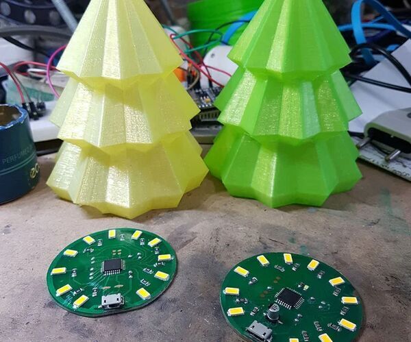 Christmas Tree ATmega (arduino)