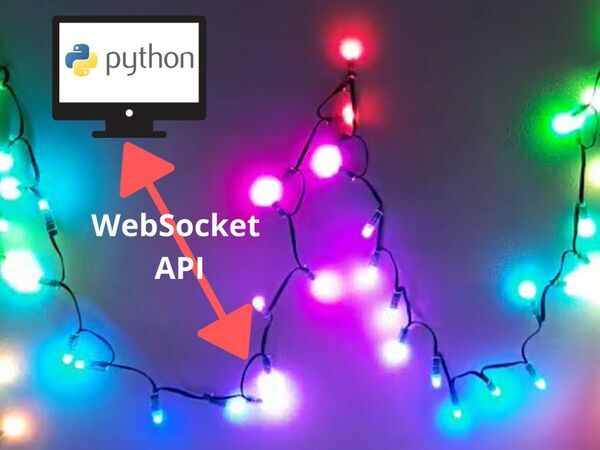 Internet API for LED Pixel Strip based on ESP32