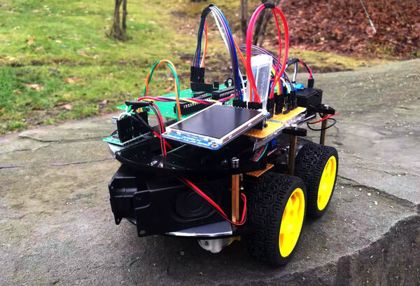 Web Controlled Multifunctional Car