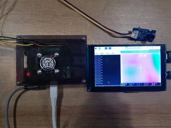MLX90640 IR Thermal Camera Working with Raspberry Pi 4
