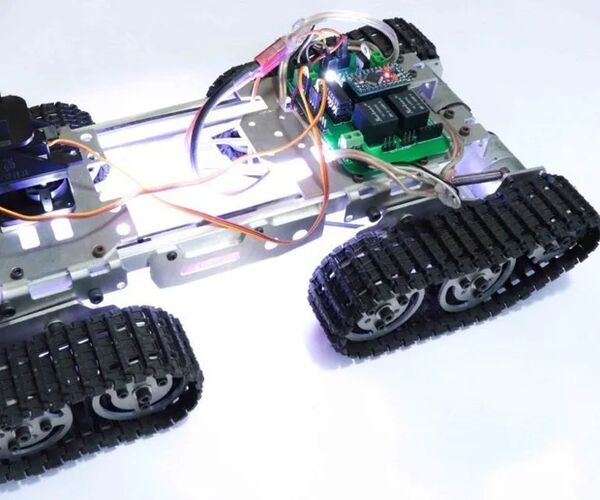 RC Tracked Robot Using Arduino  Step by Step
