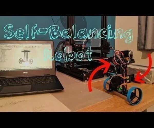 Self Balancing Robot - PID Control Algorithm