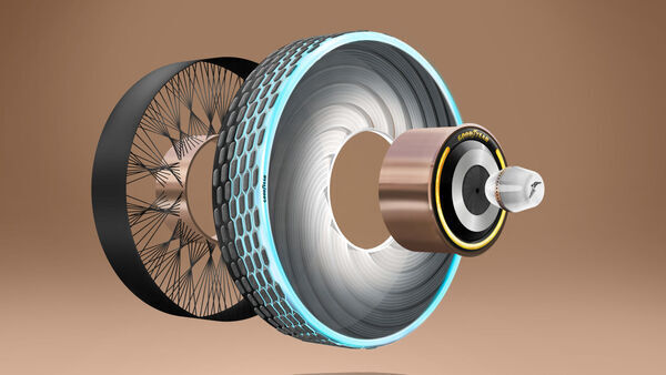 The Goodyear reCharge Concept – Making Tire Changing Easy with Customized Capsules that Renew your Tires