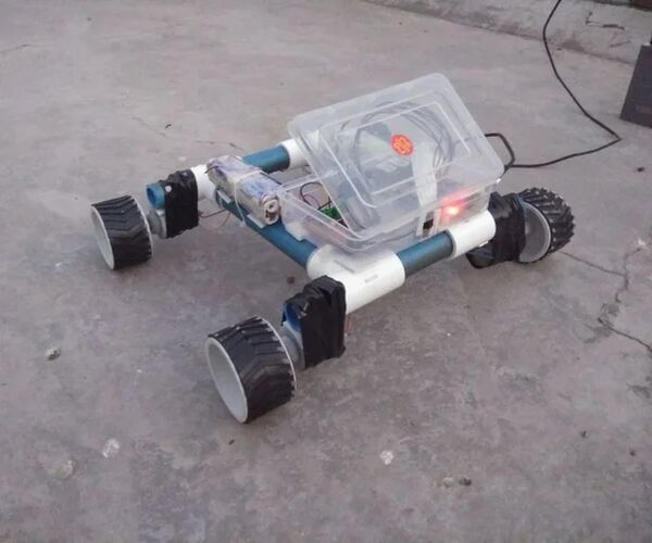 Raspberry Pi - Autonomous Mars Rover With OpenCV Object Tracking