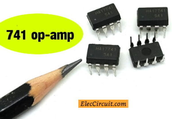 Learn 741 op-amp circuits basic with example