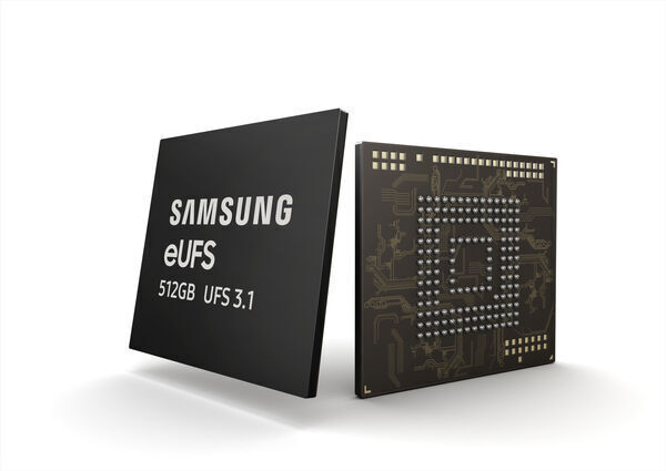 Samsung Begins Mass Production of the Fastest Storage for Flagship Smartphones