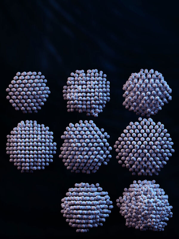 3D Reconstructions of Individual Nanoparticles