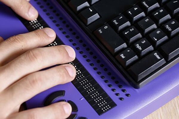 New electrically activated material could improve braille readers