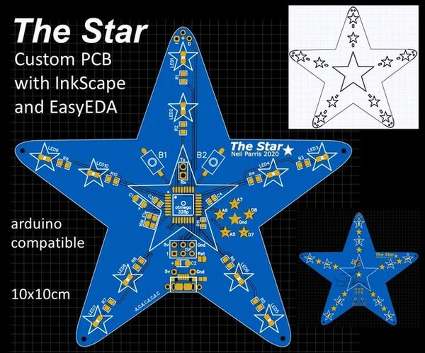 Intro - Learn How to Design a Custom Shaped PCB With EasyEDA Online Tools