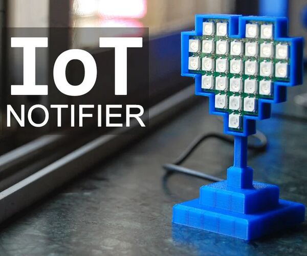 IoT Notifier Using ESP-12E
