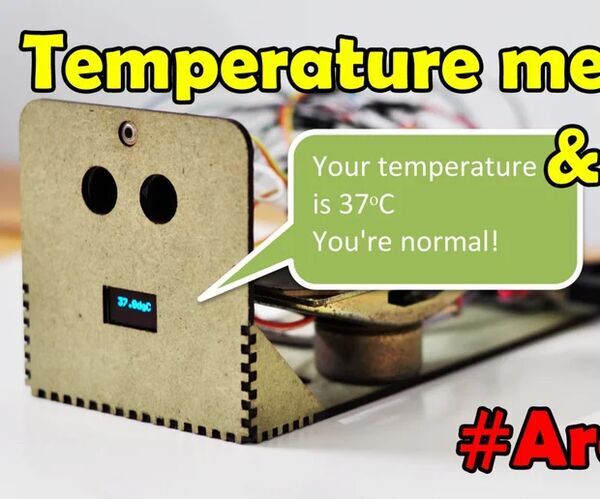 Temperature Measuring Automatic & Voice Inform