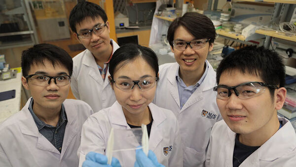 Transparent and self-healing electronic skin