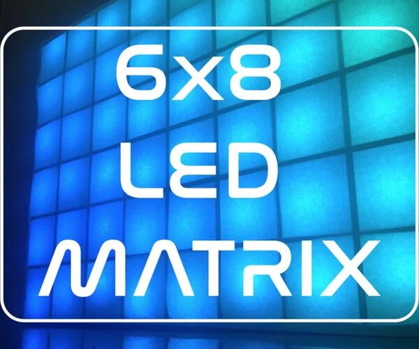 6x8 LED Matrix