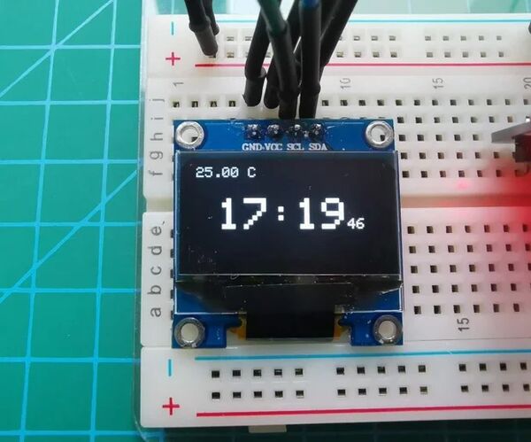 Arduino Based Watch - OLED, Menu, RTC
