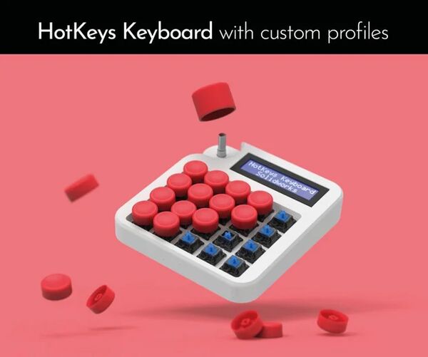 HotKeys Keyboard With Custom Profiles