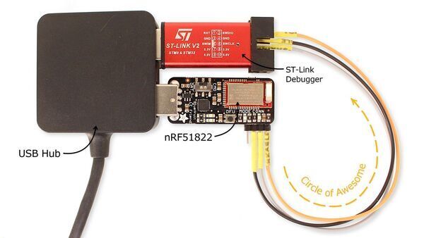 Automated Unlocking of nRF51 Series SoCs with nrfsec
