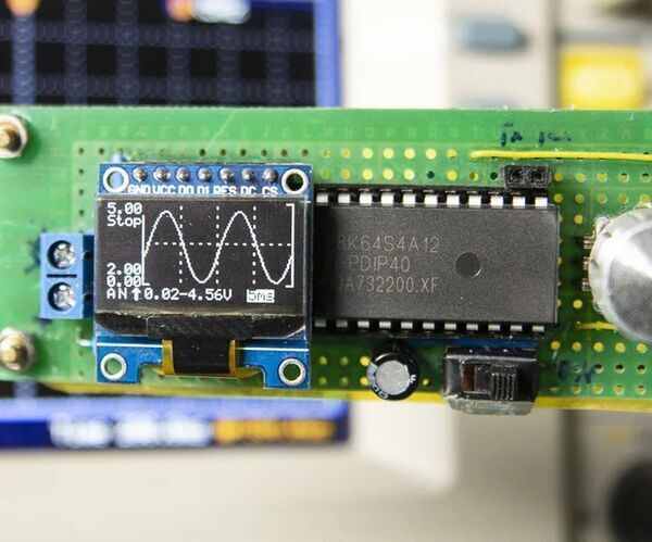 Make Your Own Oscilloscope(Mini DSO) With STC MCU Easily
