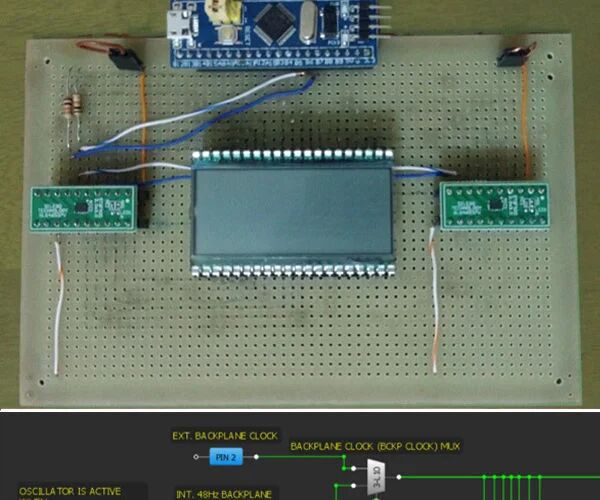 How to Make Static LCD Driver With IC Interface